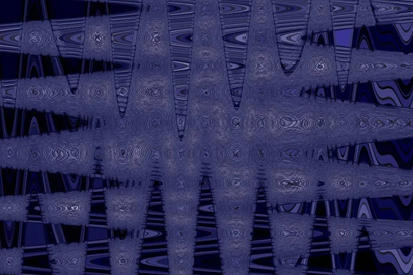 Triángulos Geométricos Abstractos Fondo Azul Cuadrado Ilustración — Foto de Stock