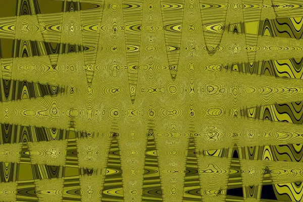 Triangles Géométriques Abstraits Dans Une Illustration Fond Jaune Carré — Photo