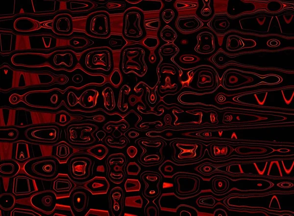 Κόκκινες Στρογγυλές Μπάρες Μαύρο — Φωτογραφία Αρχείου