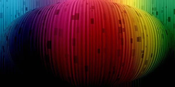 Rainbow Illustration Colorful Background — Stock Photo, Image