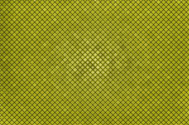 Kare sarı arkaplan çiziminde soyut geometrik üçgenler