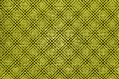 Kare sarı arkaplan çiziminde soyut geometrik üçgenler