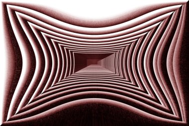 Masaüstünüz için grafik tasarımı, kırmızı piramit derinlikte içerir