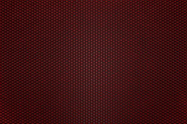 Kare kırmızı arkaplan çiziminde soyut geometrik üçgenler