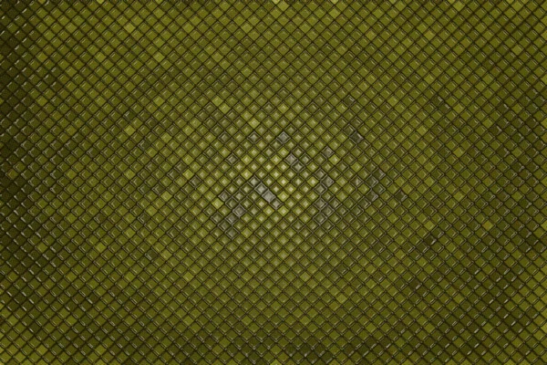 Streszczenie Geometrycznych Trójkątów Kwadratowym Żółtym Tle Ilustracji — Zdjęcie stockowe