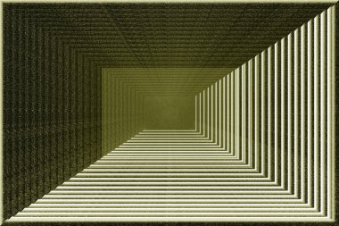 Masaüstünüz için grafik tasarımı, sarı piramit derinliği içerir