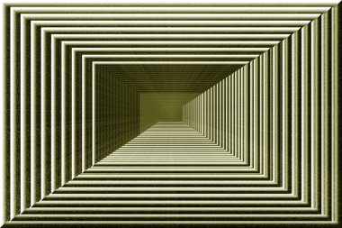 Masaüstünüz için grafik tasarımı, sarı piramit derinliği içerir