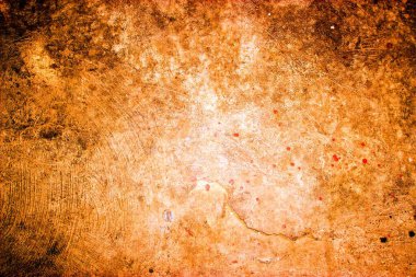 Bir tuğla ağacının sarı arkaplanının soyutlanması