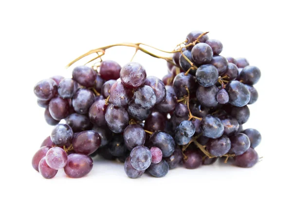 Abstraction Black Grapes White Background — Stock Photo, Image