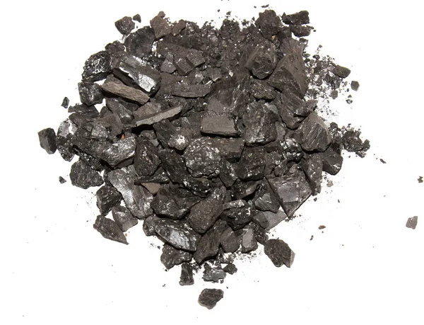 Siyah Kömür Üstüne Beyaz — Stok fotoğraf