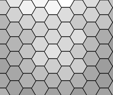 Kare gri arkaplanda soyut geometrik üçgenler, illüstrasyon