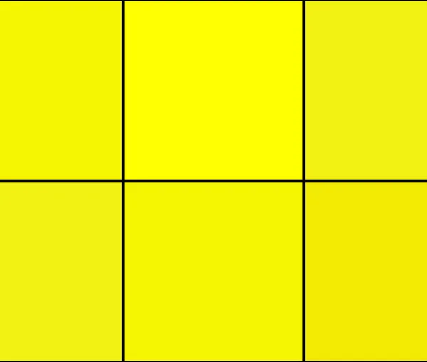 明るい黄色のカラフルな背景の正方形の抽象的な幾何学的な三角形 イラスト — ストック写真