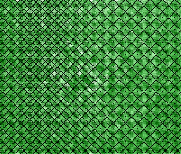Абстрактні Геометричні Трикутники Квадраті Яскраво Зеленого Барвистого Фону Ілюстрація — стокове фото