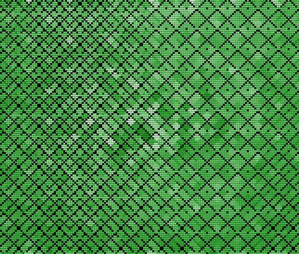 Абстрактні Геометричні Трикутники Квадраті Яскраво Зеленого Барвистого Фону Ілюстрація — стокове фото