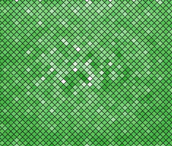 Triángulos Geométricos Abstractos Cuadrado Fondos Color Verde Brillante Ilustración — Foto de Stock