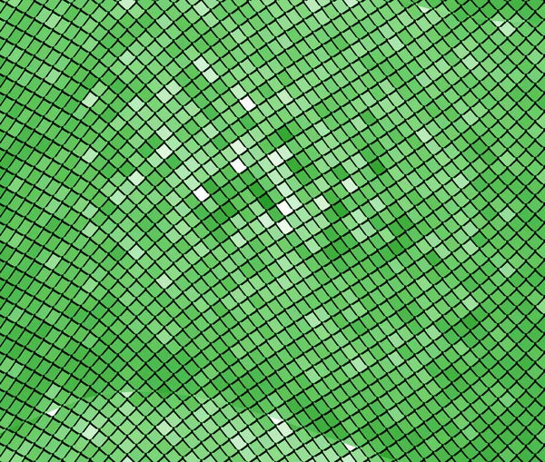 Triangles Géométriques Abstraits Dans Carré Milieux Colorés Vert Vif Illustration — Photo