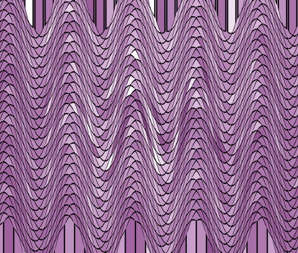 Triángulos Geométricos Abstractos Cuadrado Fondos Color Púrpura Brillante Ilustración — Foto de Stock