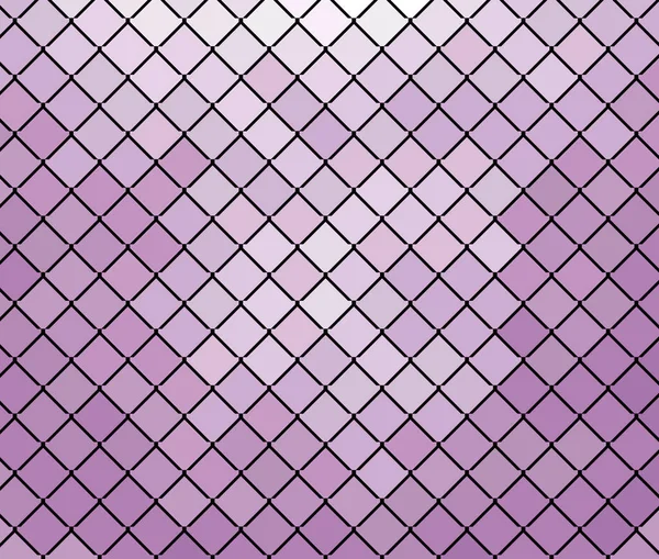 Triángulos Geométricos Abstractos Cuadrado Fondos Color Púrpura Brillante Ilustración —  Fotos de Stock