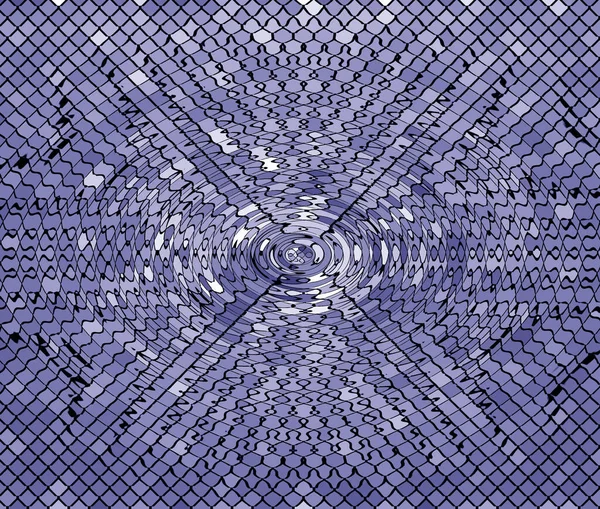 Absztrakt Geometriai Háromszögek Egy Négyzet Világos Kék Színes Hátterek Illusztráció — Stock Fotó