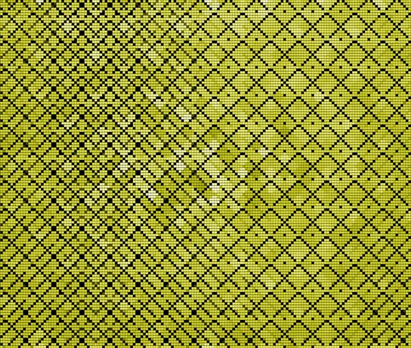 Triangles Géométriques Abstraits Dans Carré Milieux Colorés Jaune Vif Illustration — Photo