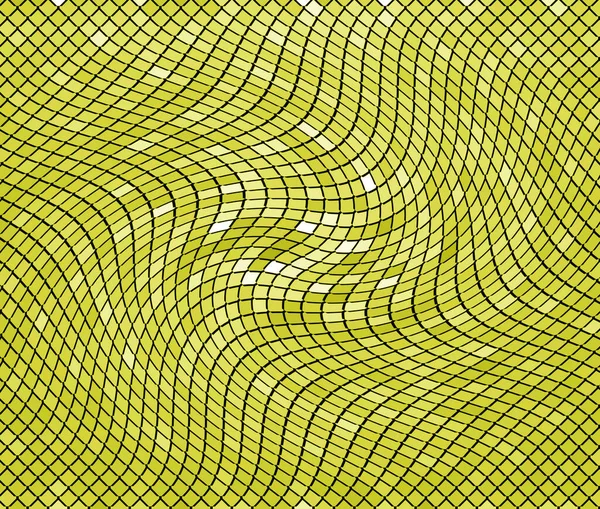 Абстрактні Геометричні Трикутники Квадраті Яскраво Жовтого Барвистого Фону Ілюстрація — стокове фото