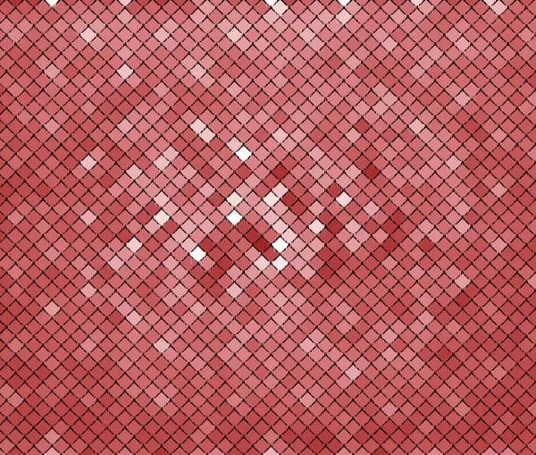 Abstracte Geometrische Driehoeken Een Vierkant Helder Rood Kleurrijke Achtergronden Illustratie — Stockfoto