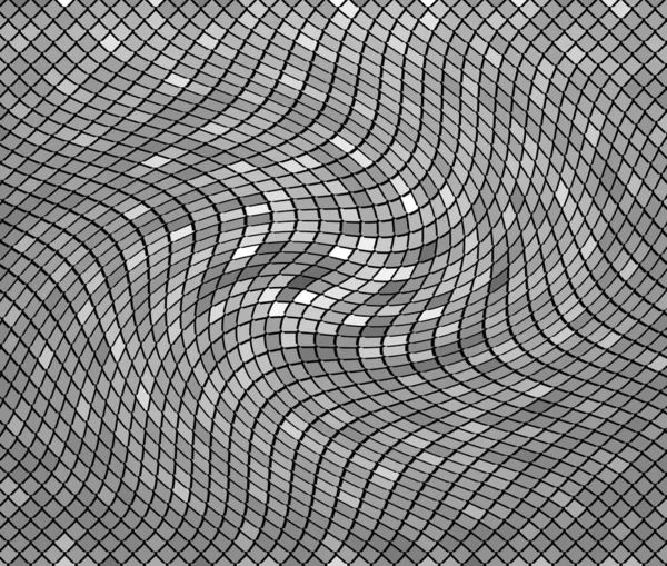 Absztrakt Geometriai Háromszögek Négyzet Szürke Háttér Illusztráció — Stock Fotó