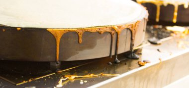 arkaplanda krep pişirme, kapat