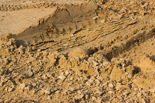 Gelber Schlamm Auf Hintergrund Nahaufnahme — Stockfoto