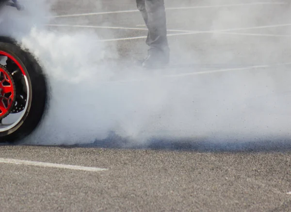 Smoke Wheels — Stock Photo, Image