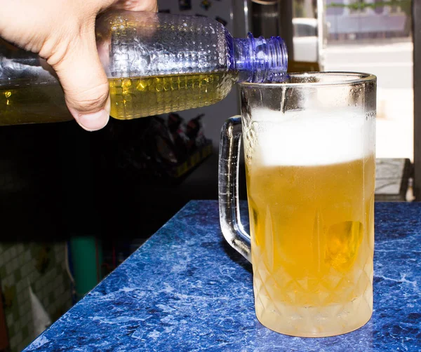 Caneca Cerveja Bar — Fotografia de Stock