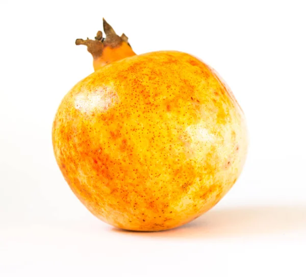 Garnet Granatäpple Isolerad Vit Bakgrund — Stockfoto