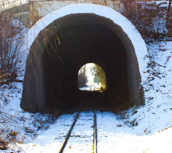 Tunnel För Tåget — Stockfoto