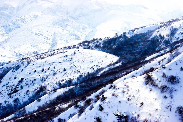 Vista Borrosa Del Valle Desde Avión —  Fotos de Stock