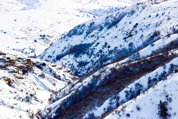 Valley Suddig Från Flygplanet — Stockfoto