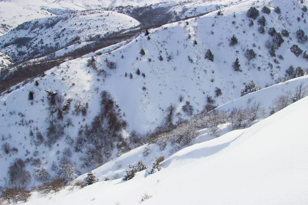 Valley Suddig Från Flygplanet — Stockfoto