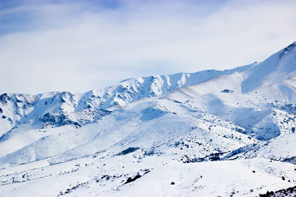 Snowy Góry Tle Natury — Zdjęcie stockowe