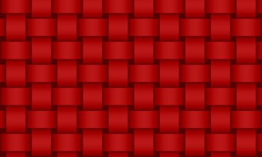 Wicker kavramı arkaplan kırmızı