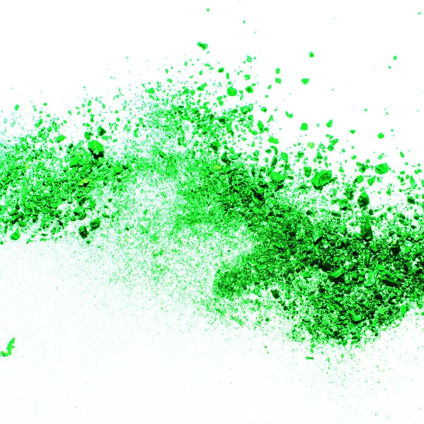  toz beyaz arkaplana sıçramış