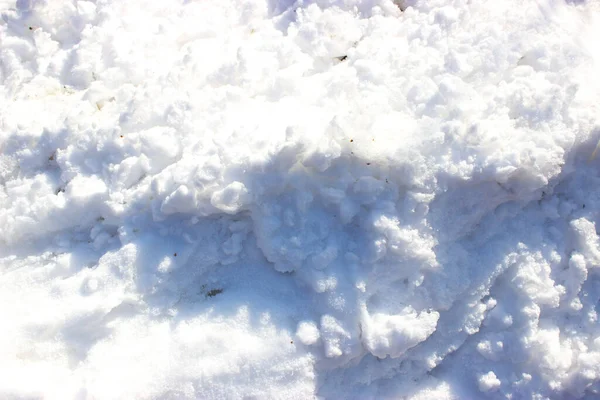 晴れた日の白い雪 — ストック写真