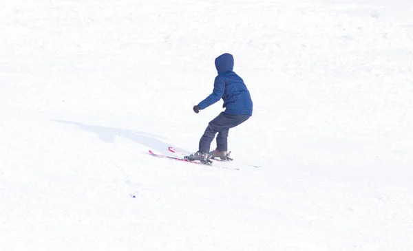 Balade Montagne Sur Les Skis Les Événements Sportifs Ski — Photo