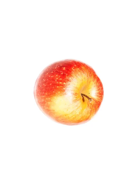 Manzana Roja Madura Aislada — Foto de Stock