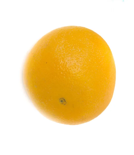 Färsk Mogen Gul Citron Isolerad Vit Bakgrund — Stockfoto