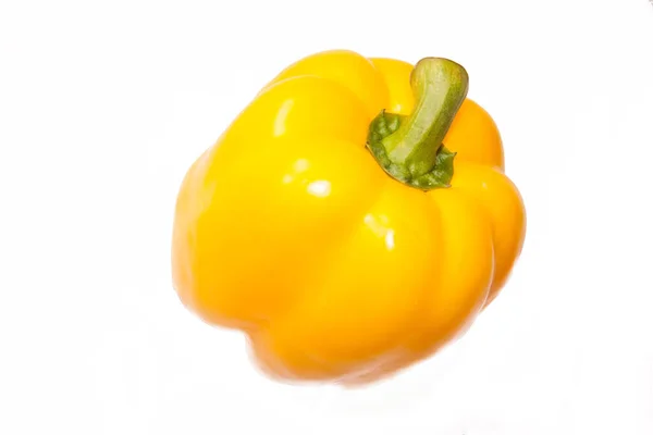 Čerstvé Papriky Izolované Bílém Pozadí — Stock fotografie