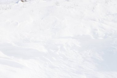 Kış mevsiminde kar konsepti