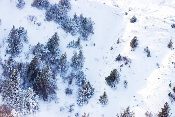 Valley Suddig Från Flygplanet — Stockfoto