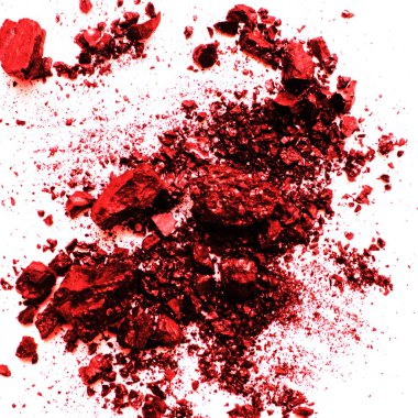  toz beyaz arkaplana sıçramış