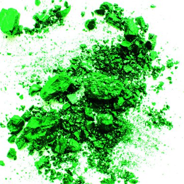  toz beyaz arkaplana sıçramış