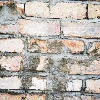 Tuğla duvarın arka plan dokusu, grunge, vintage