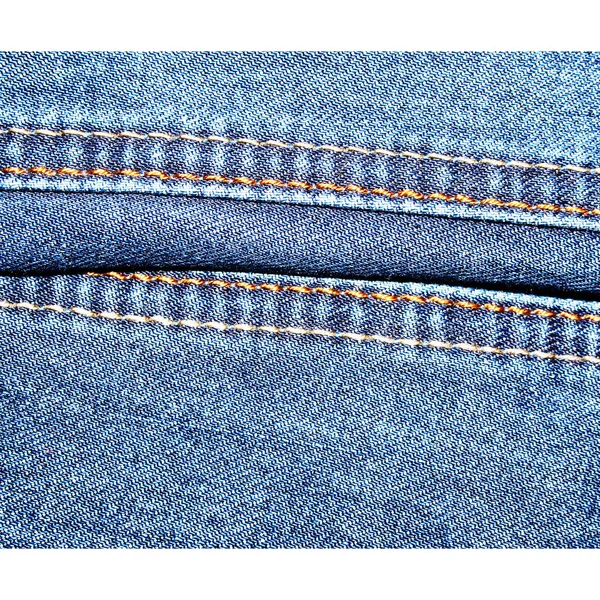 Blå Jeans Bakgrund Struktur — Stockfoto